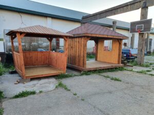 Aiamaja, aiapaviljon, väliköök